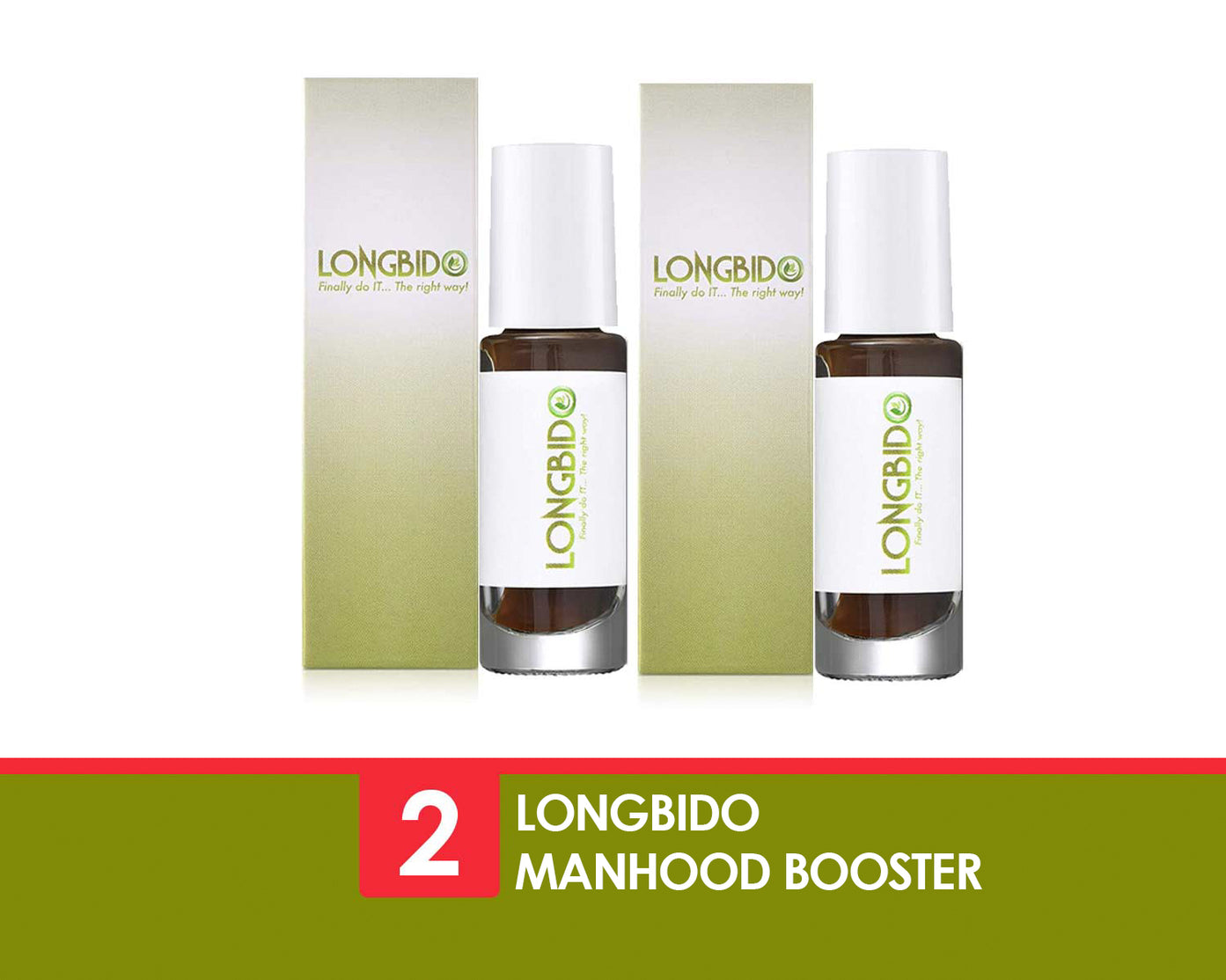 ❝ If you have premature ejaculation problem. Just get Longbido… Thank me later ❞ Kevin You will get 2 Longbido Manhood booster