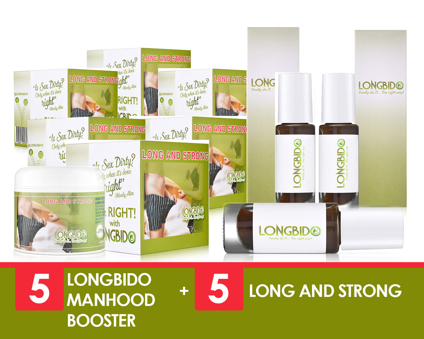 ❝ If you have premature ejaculation and ED problem. Just get Longbido… Thank me later ❞ Kevin